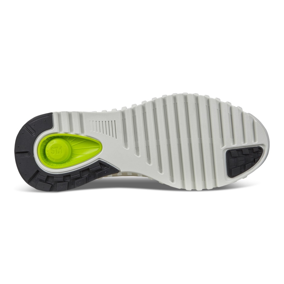 Ecco Norge Zipflex Lav Sneaker Herre Skygge Hvit