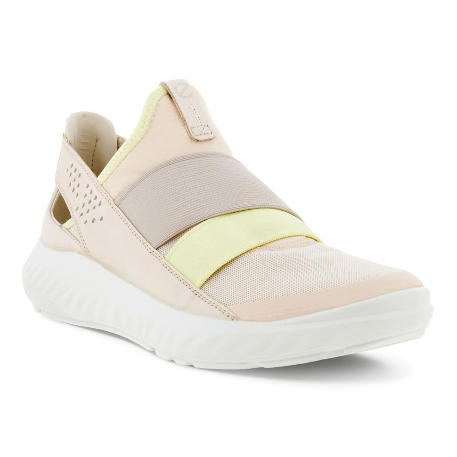 Ecco Norway St.1 Lite Slip-on Sneaker Dame Kalkstein-kalkstein