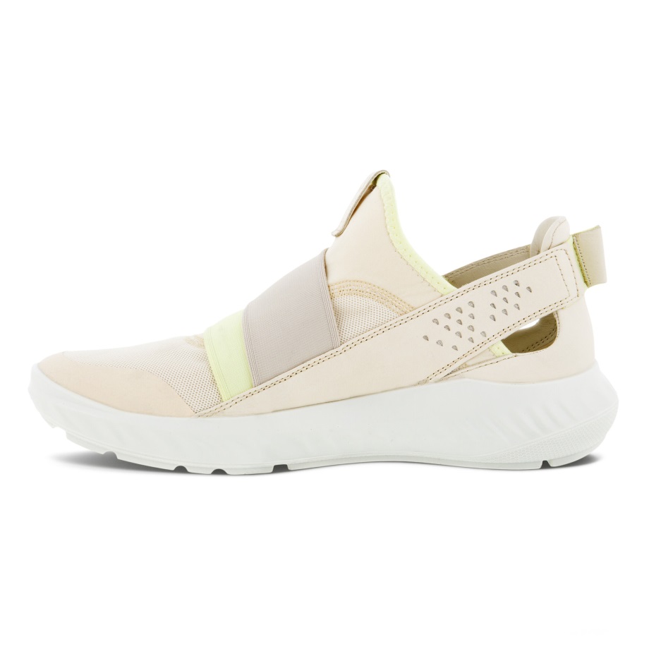 Ecco Norway St.1 Lite Slip-on Sneaker Dame Kalkstein-kalkstein