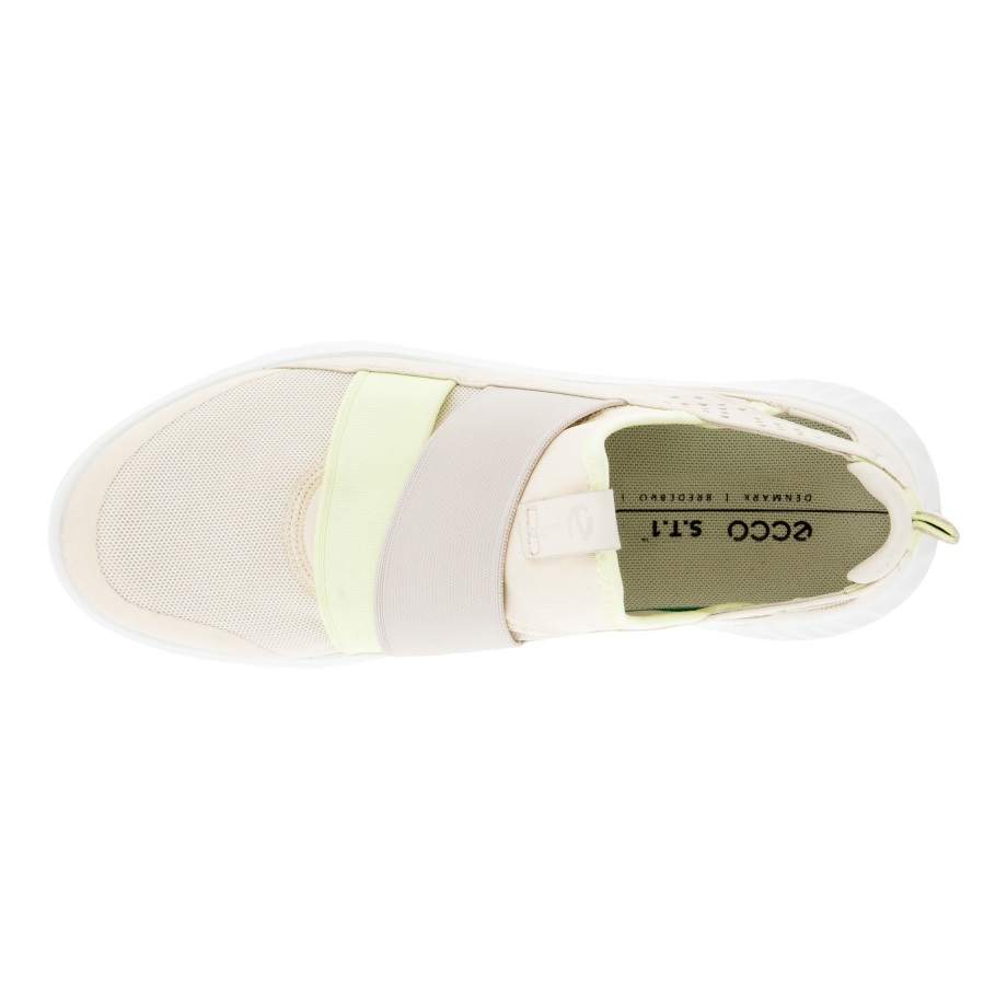 Ecco Norway St.1 Lite Slip-on Sneaker Dame Kalkstein-kalkstein