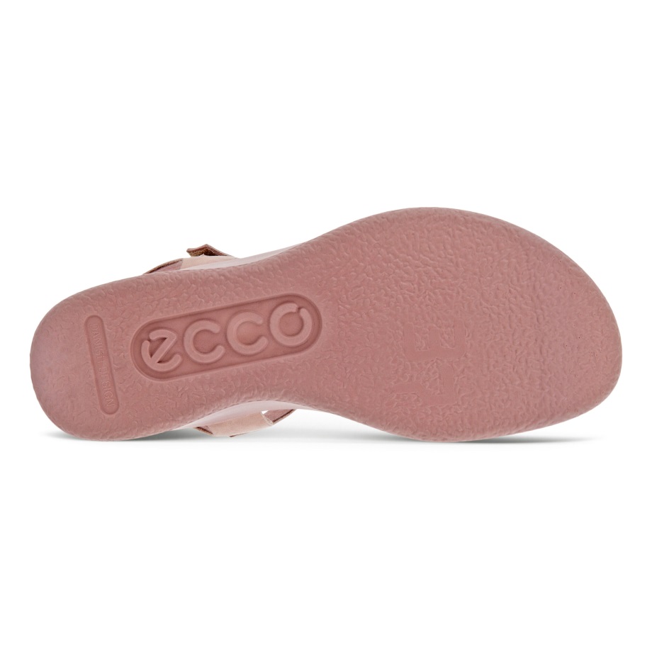 Ecco Norge Flowt Wedge Lx Sandal Dame Tre Rose-tre Rose