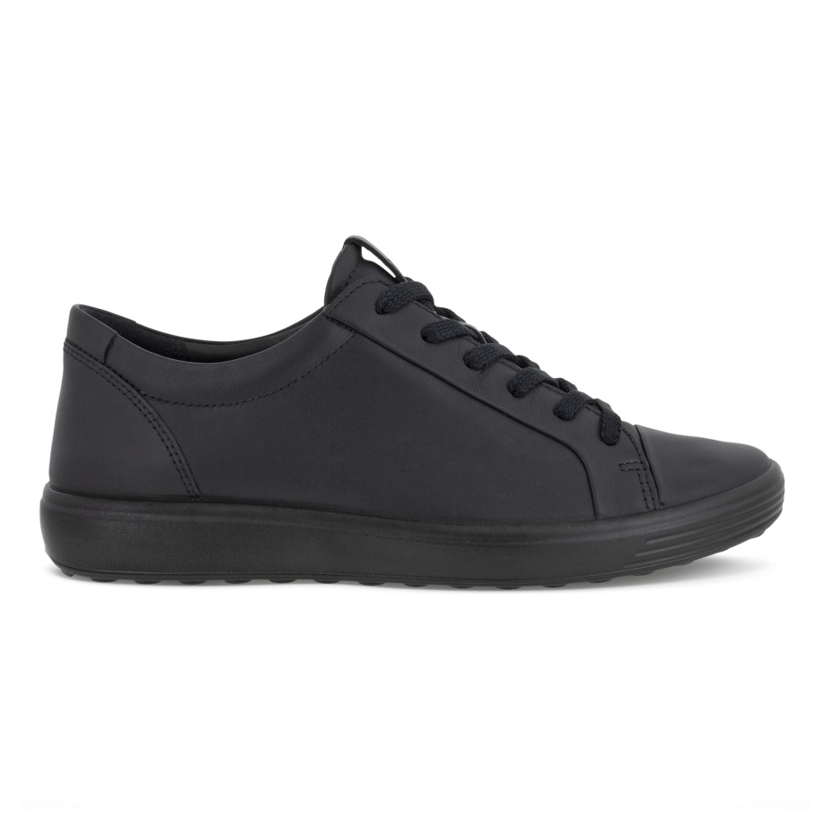 Ecco Norway Soft 7 Ecco Norway Sneaker Dame Svart-svart