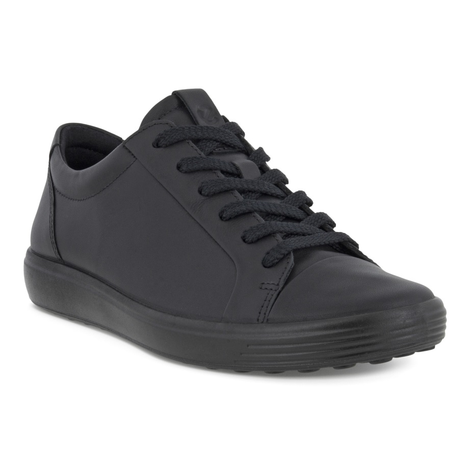 Ecco Norway Soft 7 Ecco Norway Sneaker Dame Svart-svart