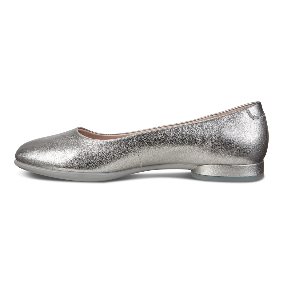 Ecco Norge Anine Ballerina Dame Alusilver