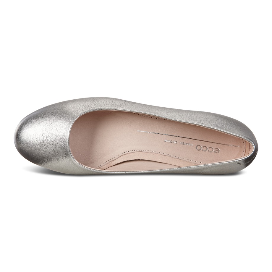 Ecco Norge Anine Ballerina Dame Alusilver