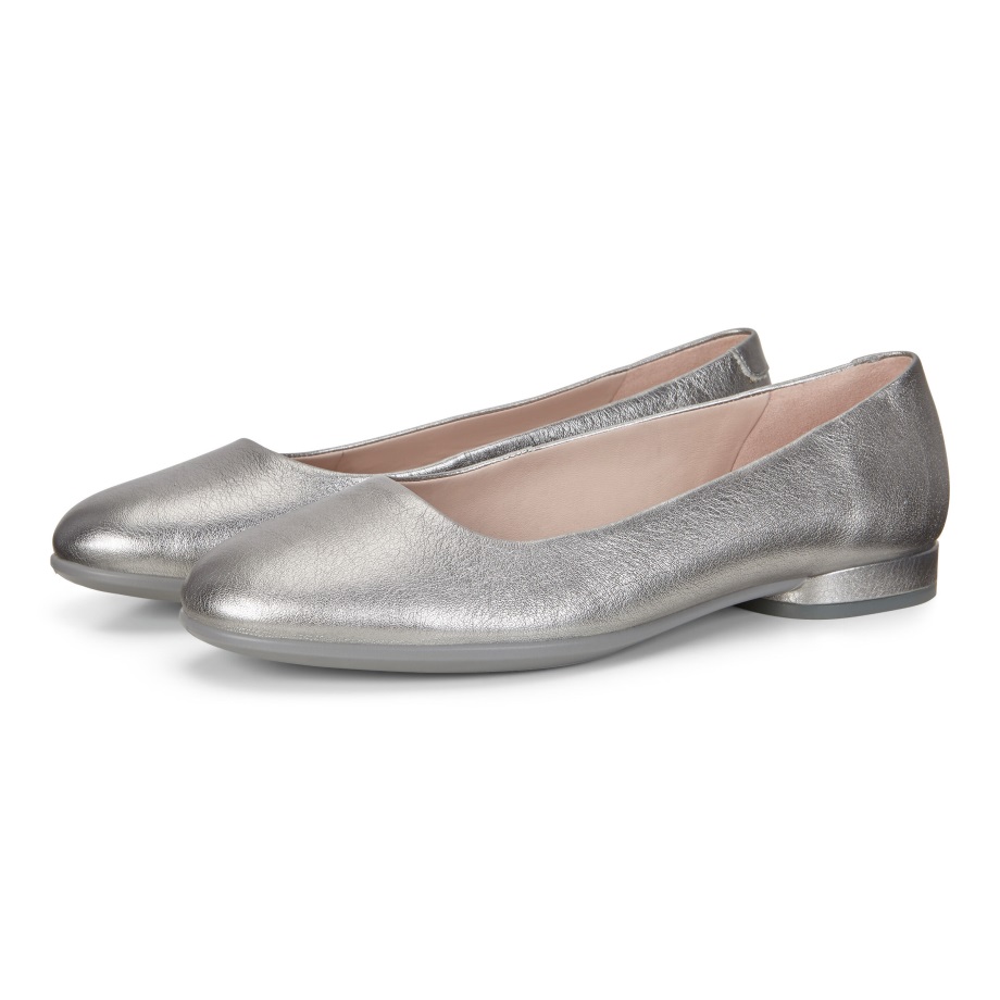 Ecco Norge Anine Ballerina Dame Alusilver