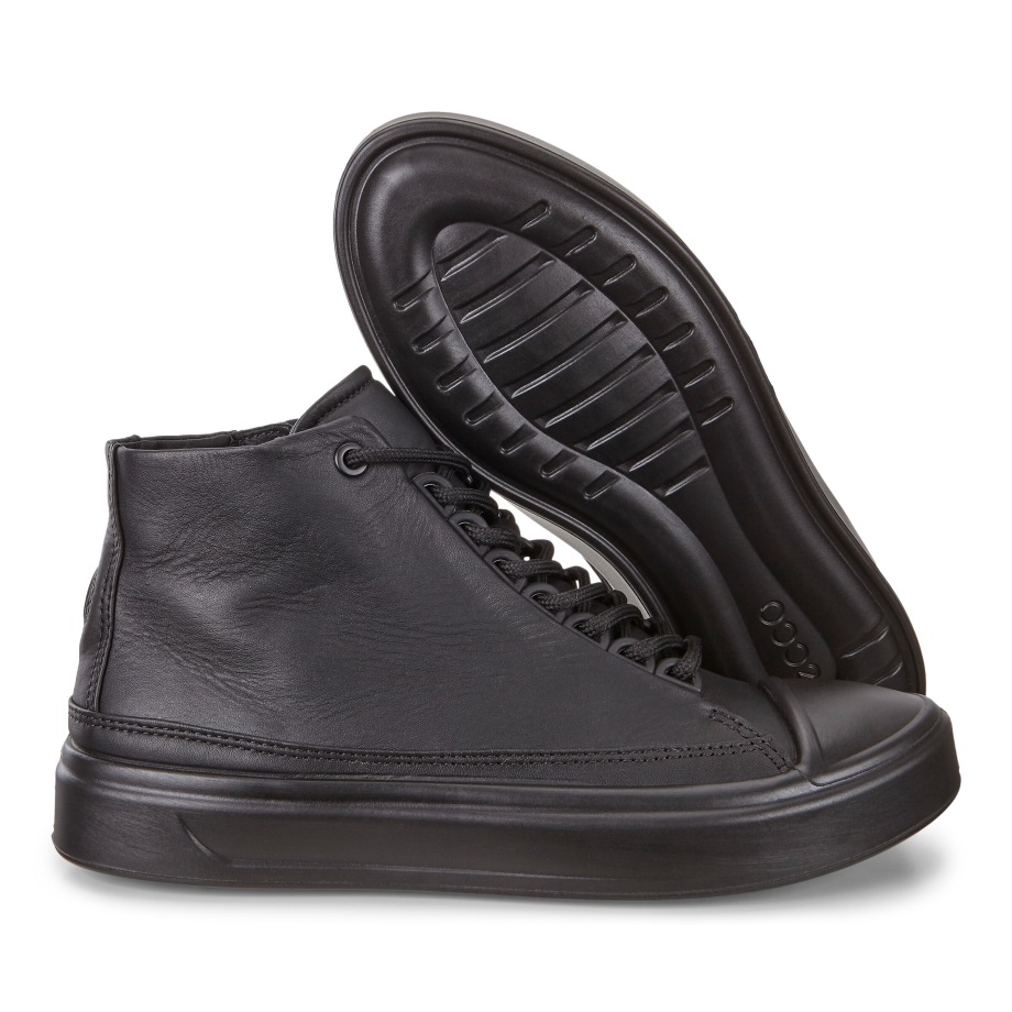 Ecco Norge Flexure T-caphigh Topp Dame Svart