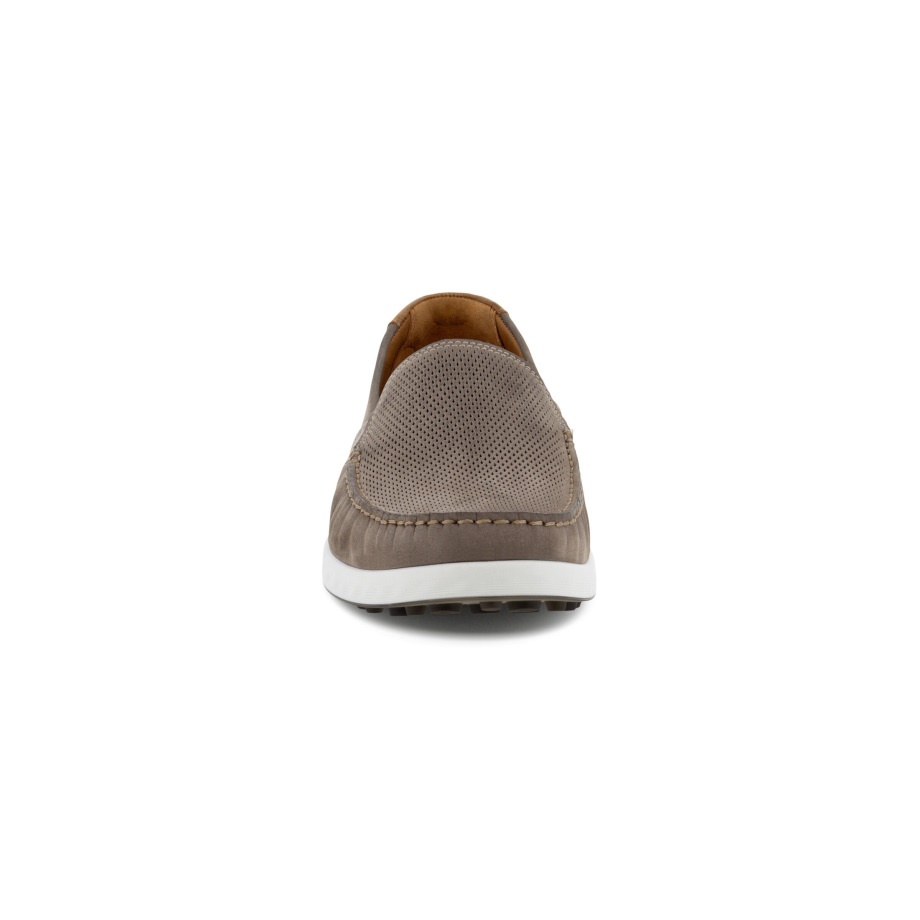 Ecco Norway S-lite Moc Moccasins Herre Varm Grå-konjakk