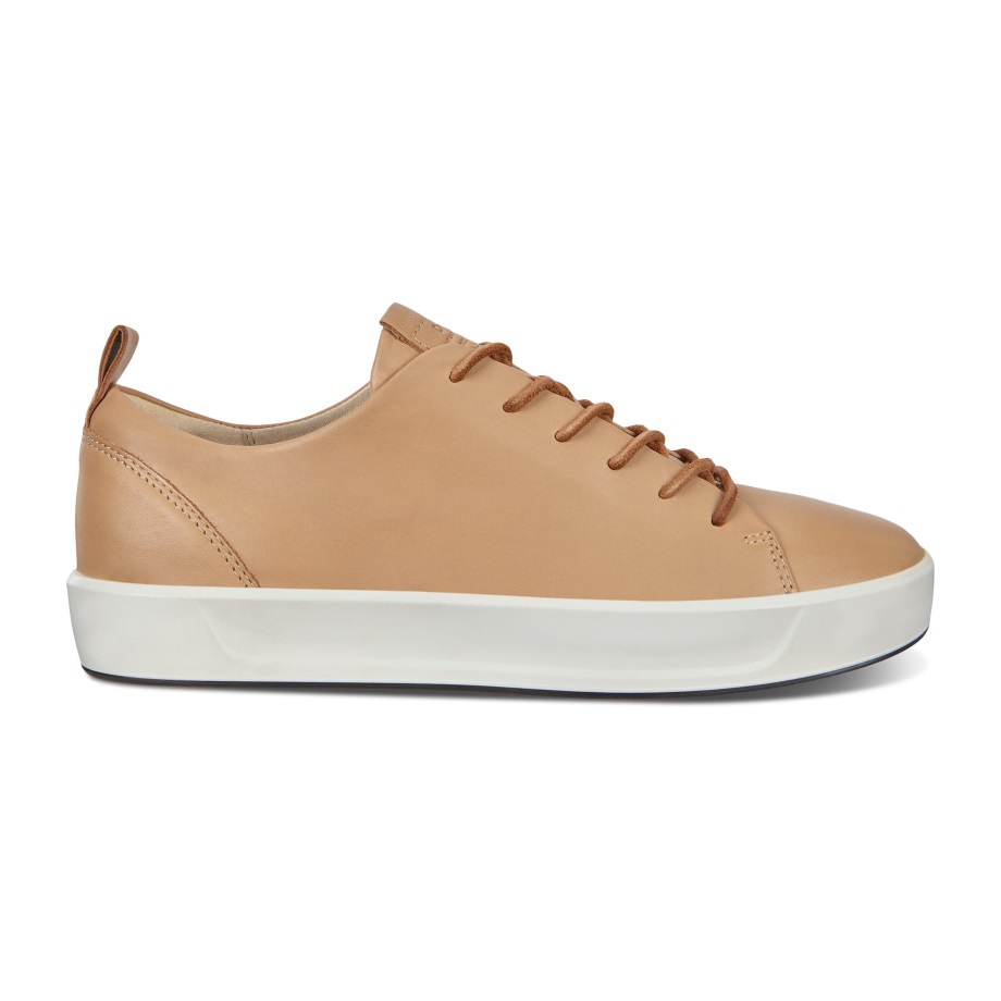Ecco Norway Soft 8 Dritan Sneaker Slips Dame Latte