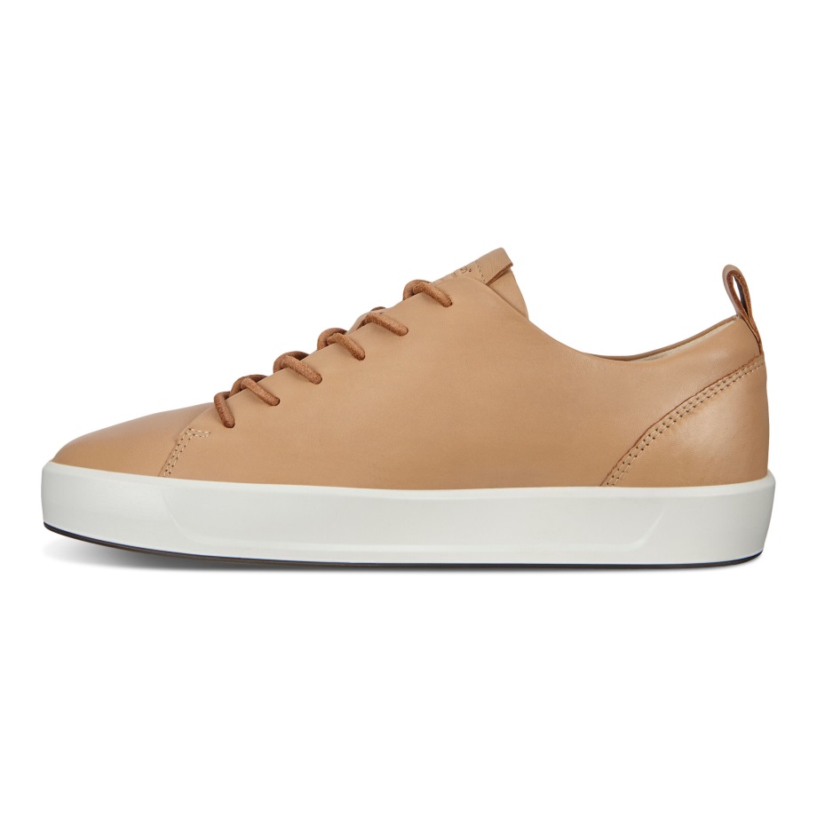 Ecco Norway Soft 8 Dritan Sneaker Slips Dame Latte