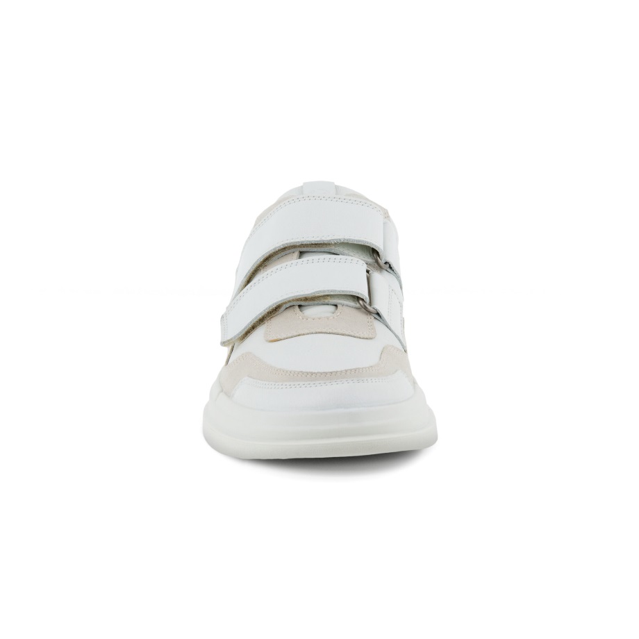 Ecco Norge Soft X Strap Sneaker Dame Hvit-skygge Hvit