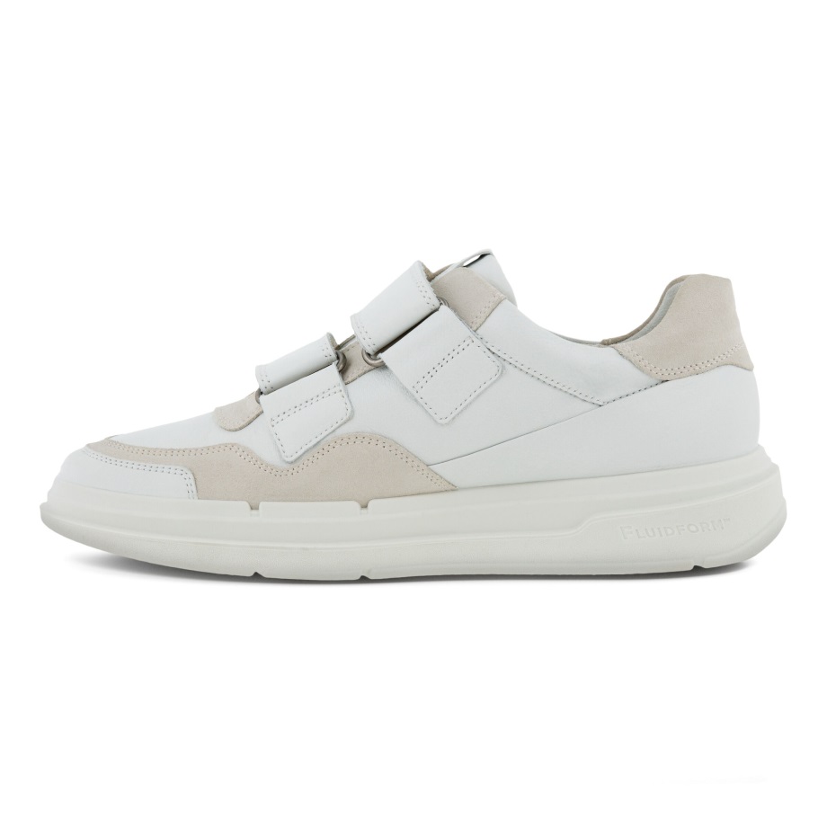 Ecco Norge Soft X Strap Sneaker Dame Hvit-skygge Hvit