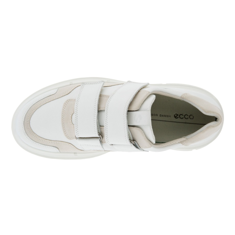 Ecco Norge Soft X Strap Sneaker Dame Hvit-skygge Hvit