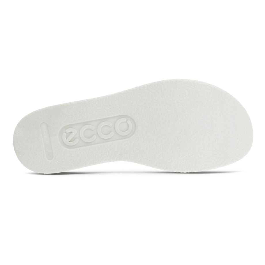 Ecco Norway Corksphere Sandal Thong Dame Sølvgrå