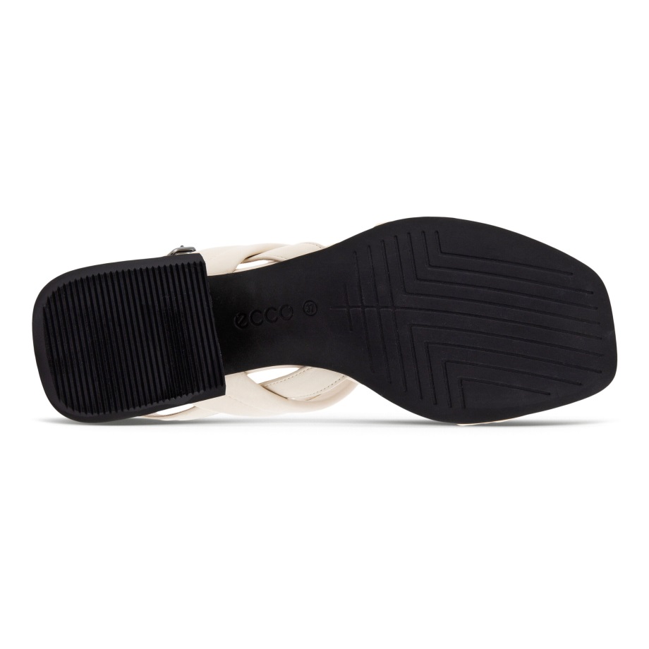 Ecco Norway Elevate Squared Sandal Kvinners Kalkstein