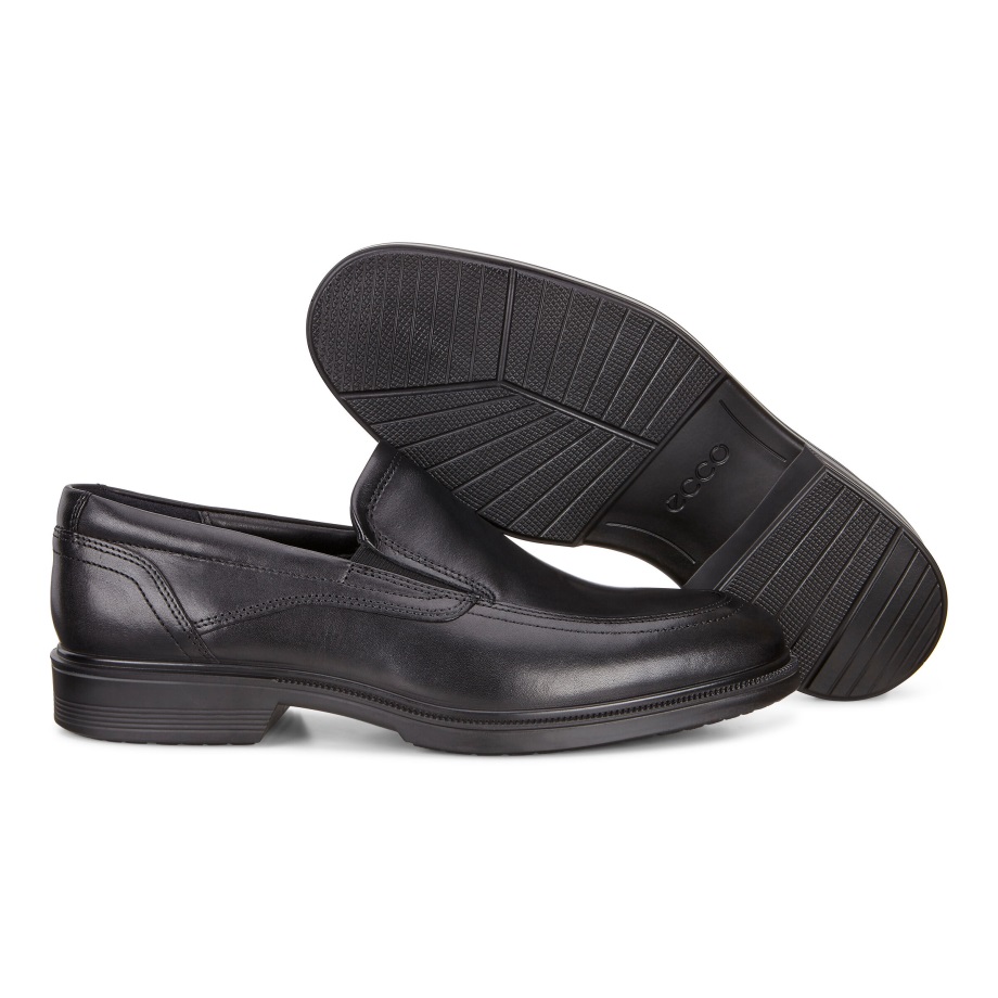 Ecco Norge Lisboa Forkle Slip On Herre Svart