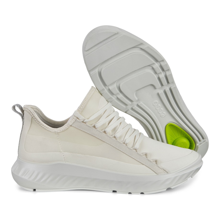 Ecco Norge St.1 Lite Sneaker Dame Hvit-hvit