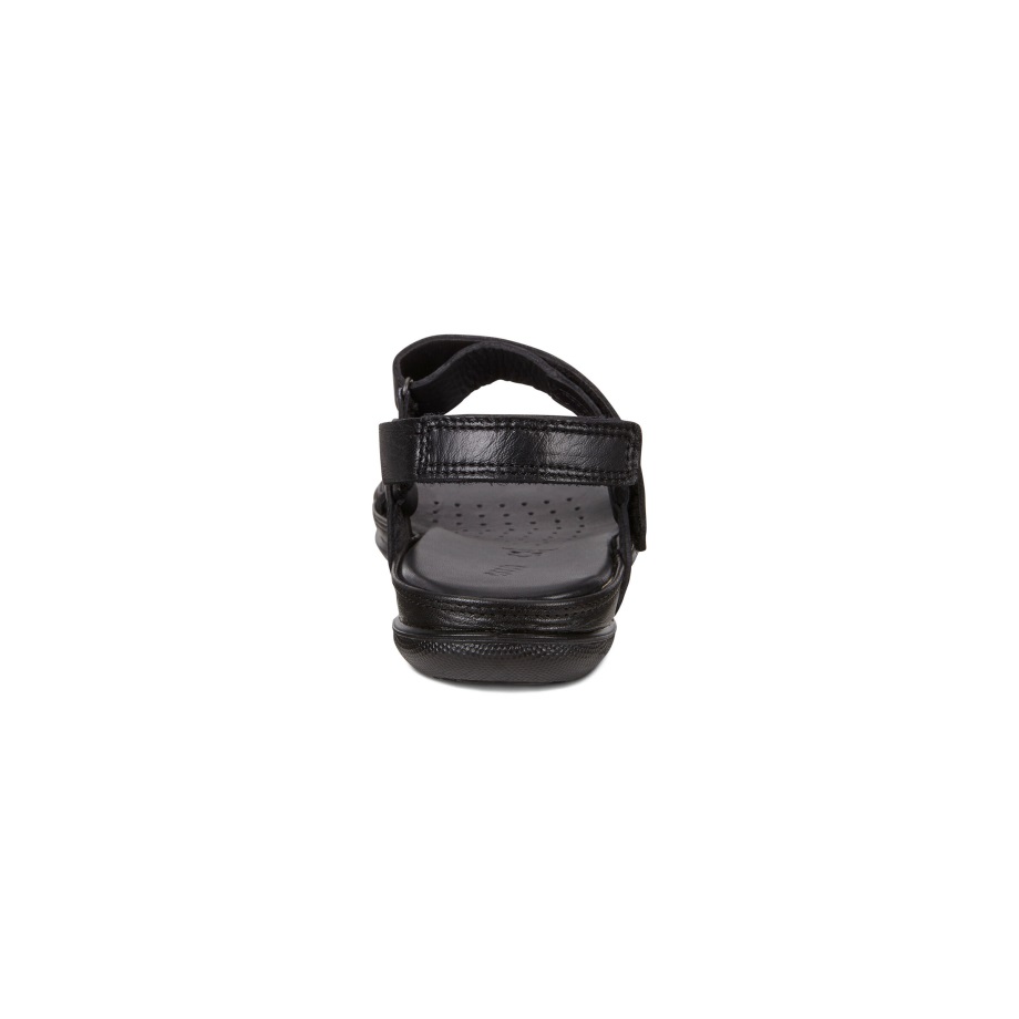 Ecco Norway Flash 2-tone Reim Sandal Damestein Metallic-svart