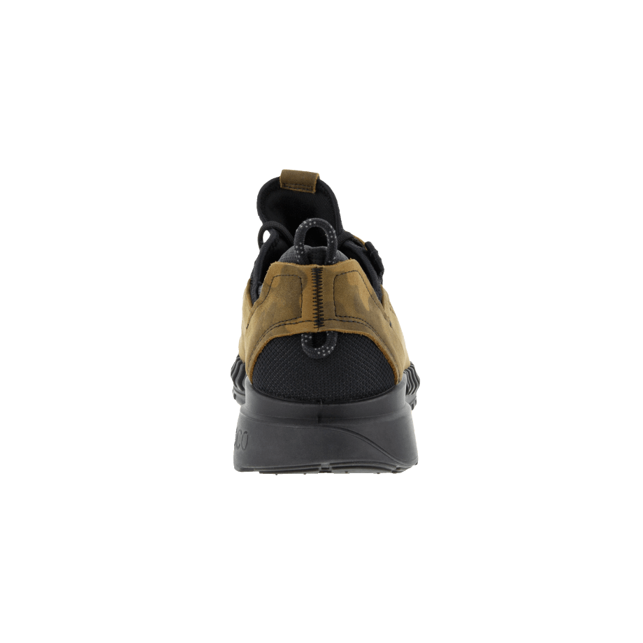 Ecco Norway Zipflex Lav Skinn/tekstil Sneaker Herre Asfalt-svart