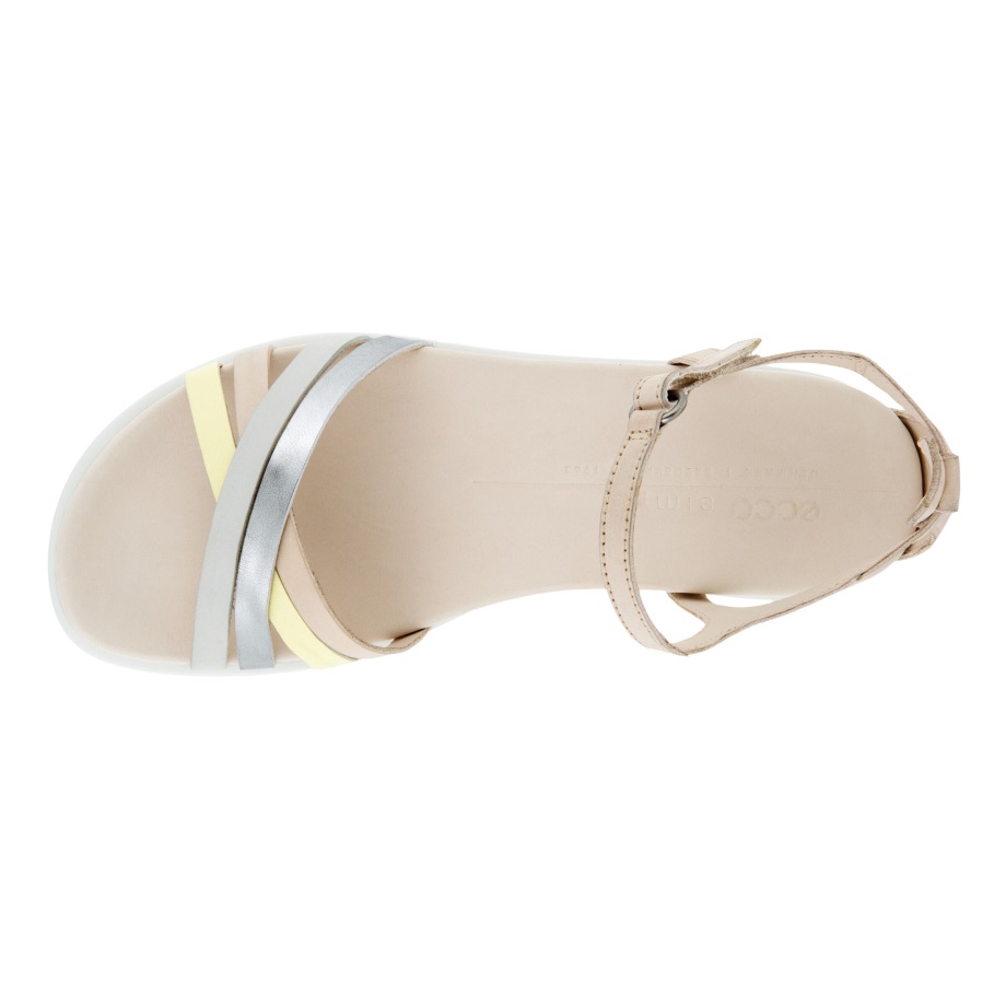 Ecco Norge Simpil Sandaler Kvinners Multicolor Kalkstein