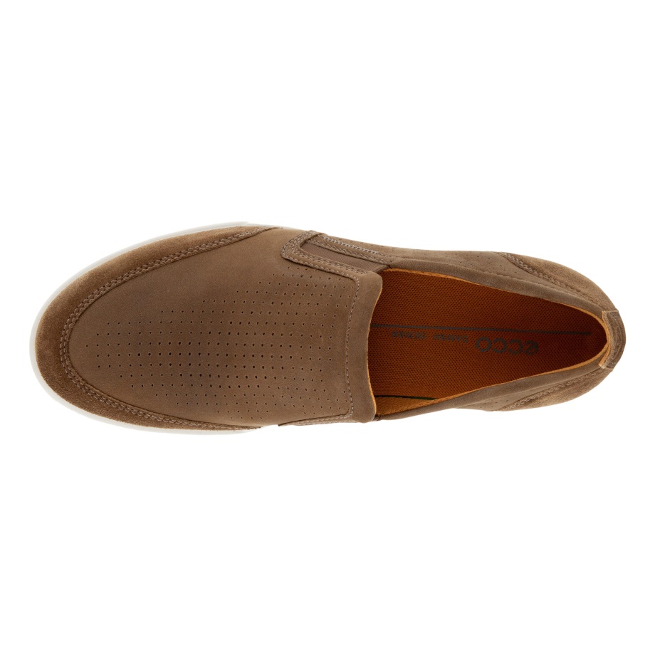 Ecco Norge Collin 2.0 Slip-on Sneaker Herre Bjørk-bjørk