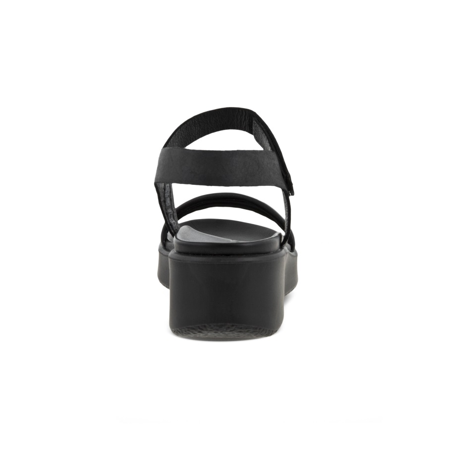 Ecco Norge Flowt Wedge Lx Sandal Dame Sort
