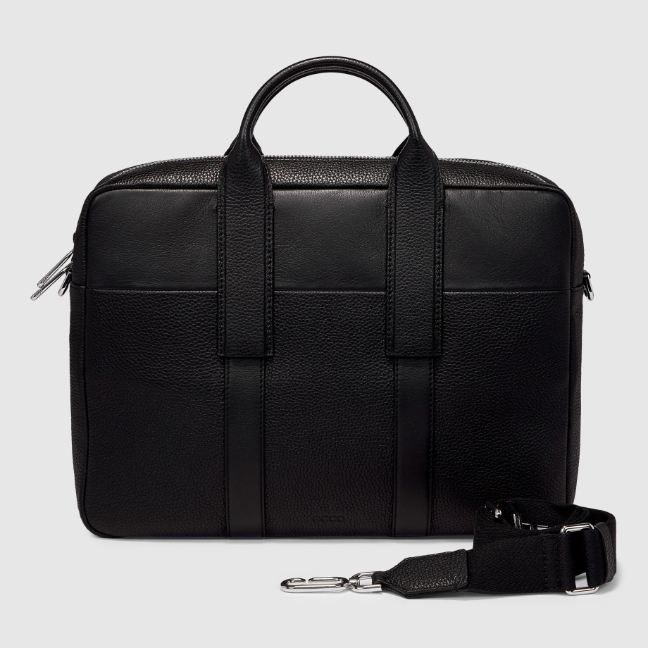 Ecco Norway Textureblock Laptopveske Svart