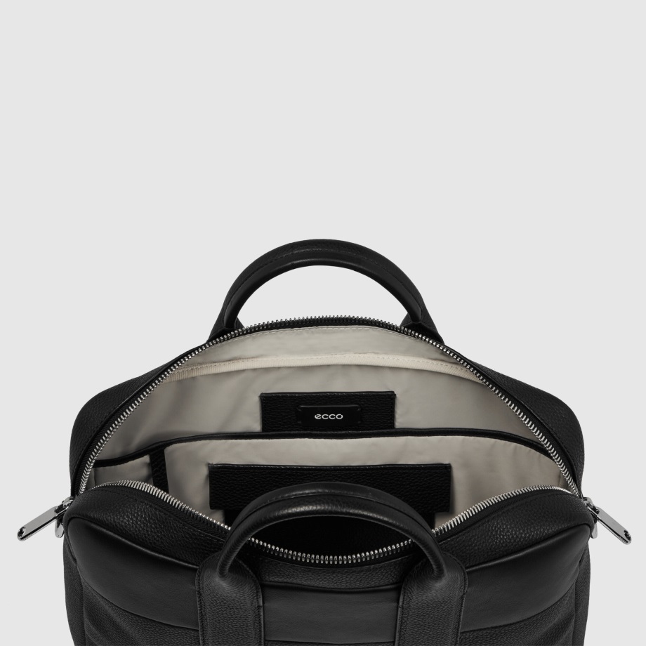 Ecco Norway Textureblock Laptopveske Svart