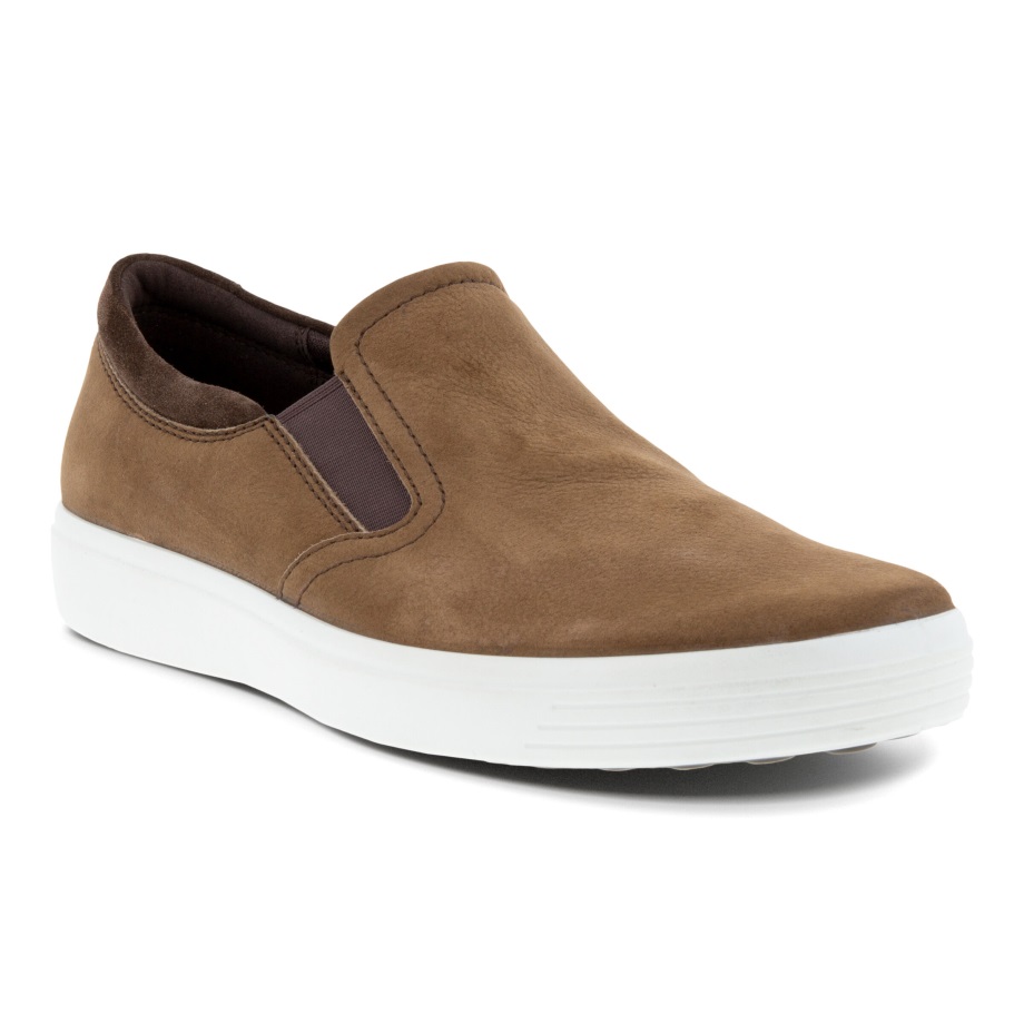 Ecco Norway Soft 7 Slip-on Herre Kakao Brun-kaffe