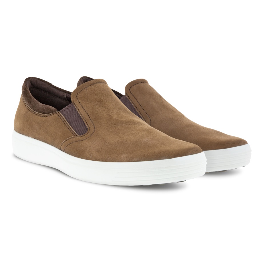Ecco Norway Soft 7 Slip-on Herre Kakao Brun-kaffe