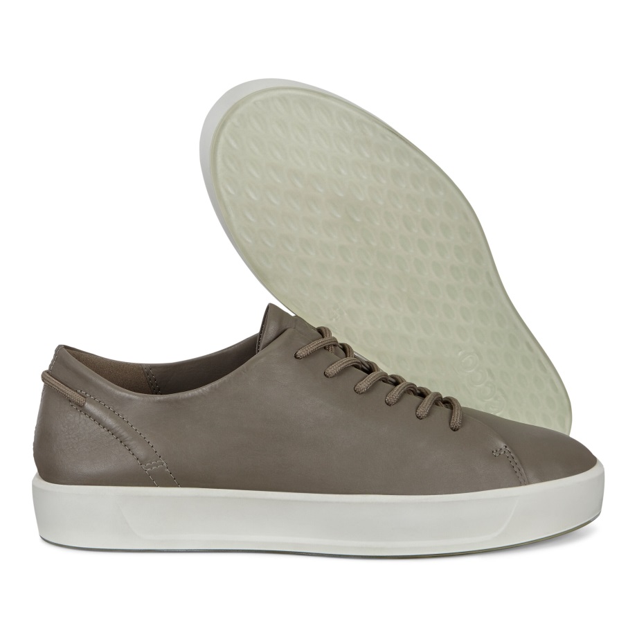 Ecco Norge Soft 8 Sneaker Herre Varm Grå