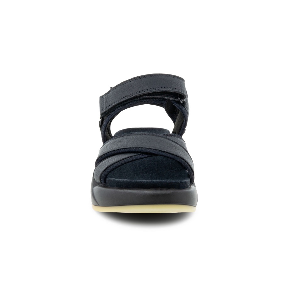 Ecco Norge Chunky Sandal Dame Svart-svart