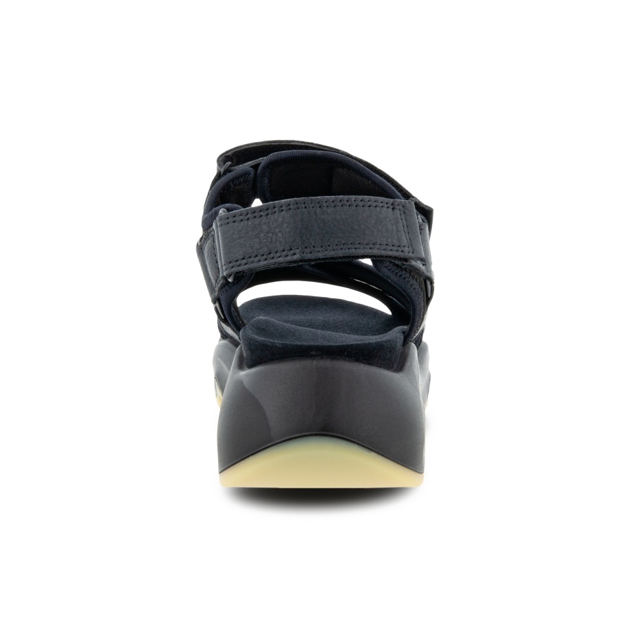 Ecco Norge Chunky Sandal Dame Svart-svart