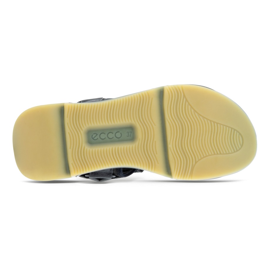 Ecco Norge Chunky Sandal Dame Svart-svart