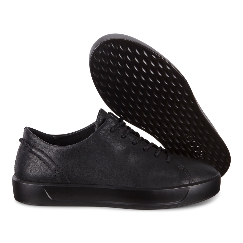 Ecco Norge Soft 8 Sneaker Dame Sort