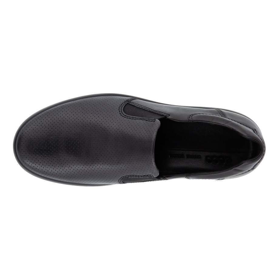 Ecco Norway Soft 7 Slip-on Sneaker Svart
