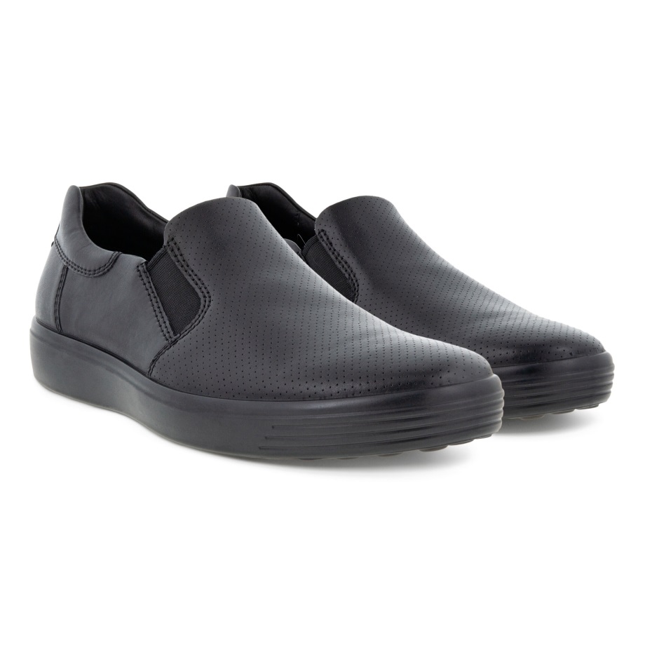 Ecco Norway Soft 7 Slip-on Sneaker Svart