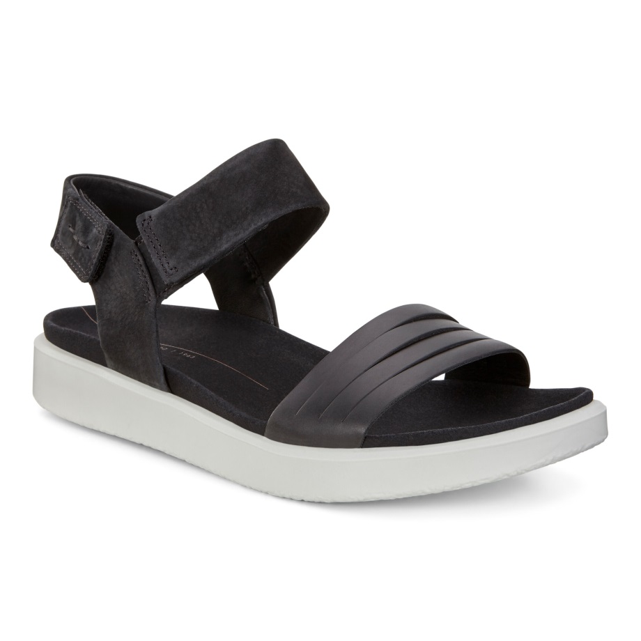 Ecco Norge Dame Flowt Sandal Svart