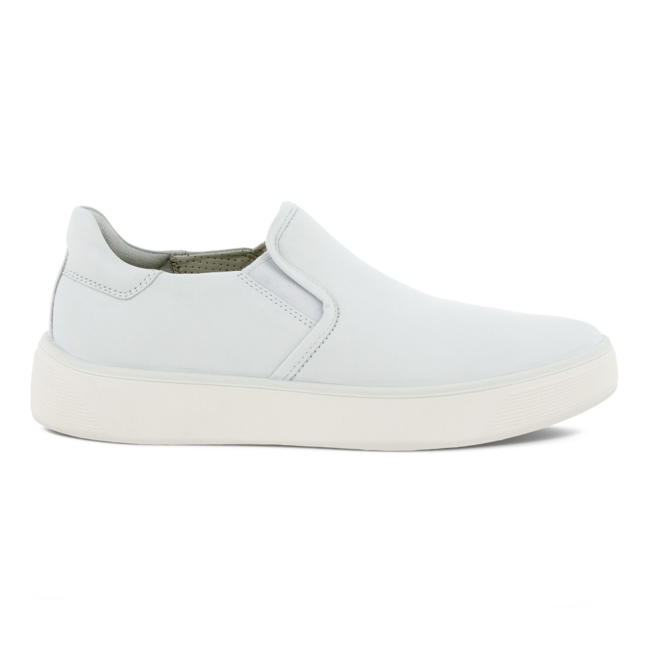 Ecco Norway Street Tray Slip-on Sneaker Dame Hvit