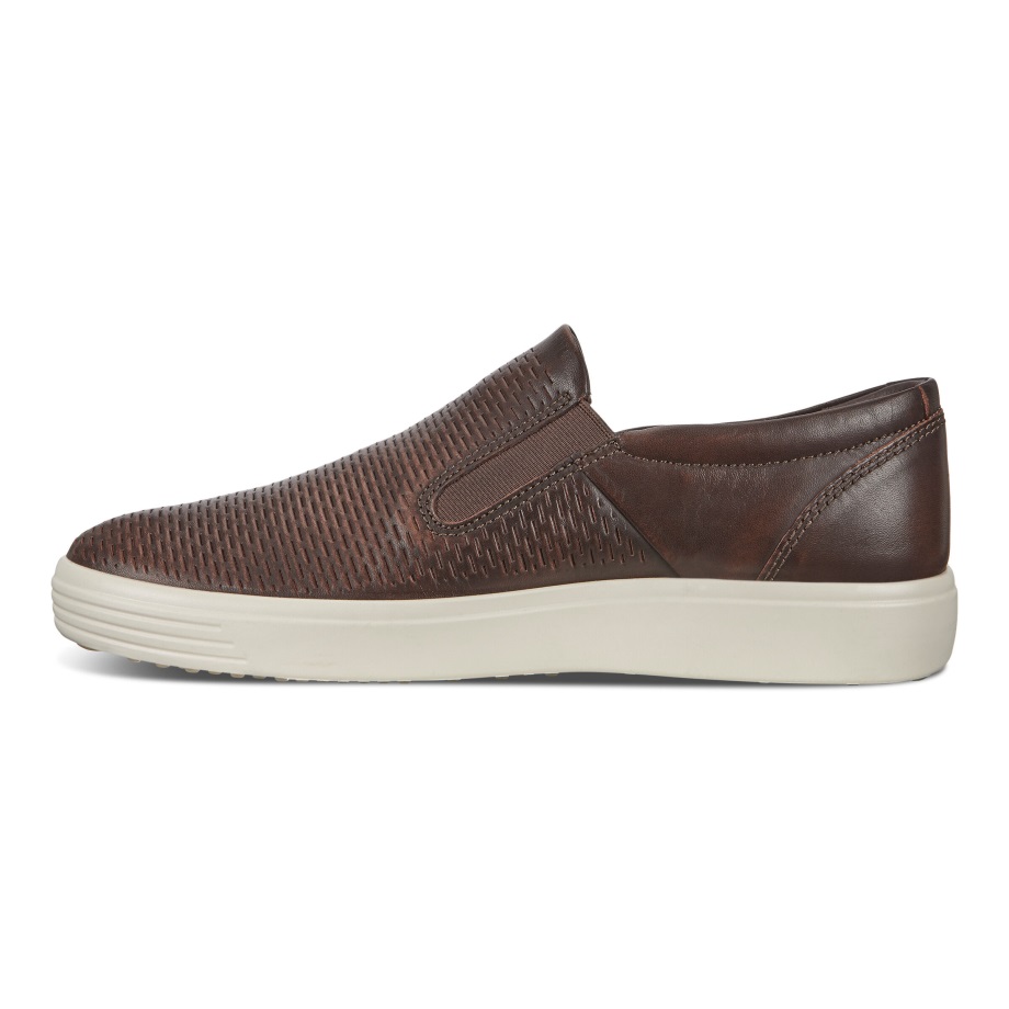 Ecco Norway Soft 7 Slip-ons Herre Konjakk