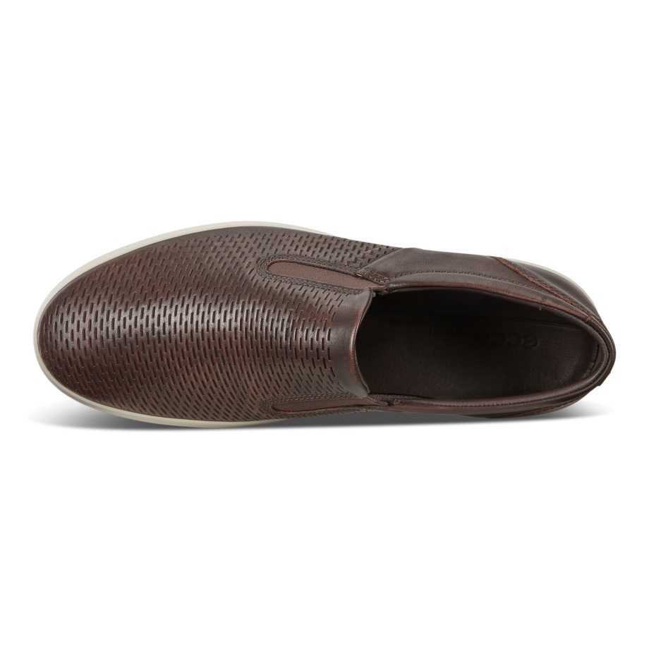 Ecco Norway Soft 7 Slip-ons Herre Konjakk