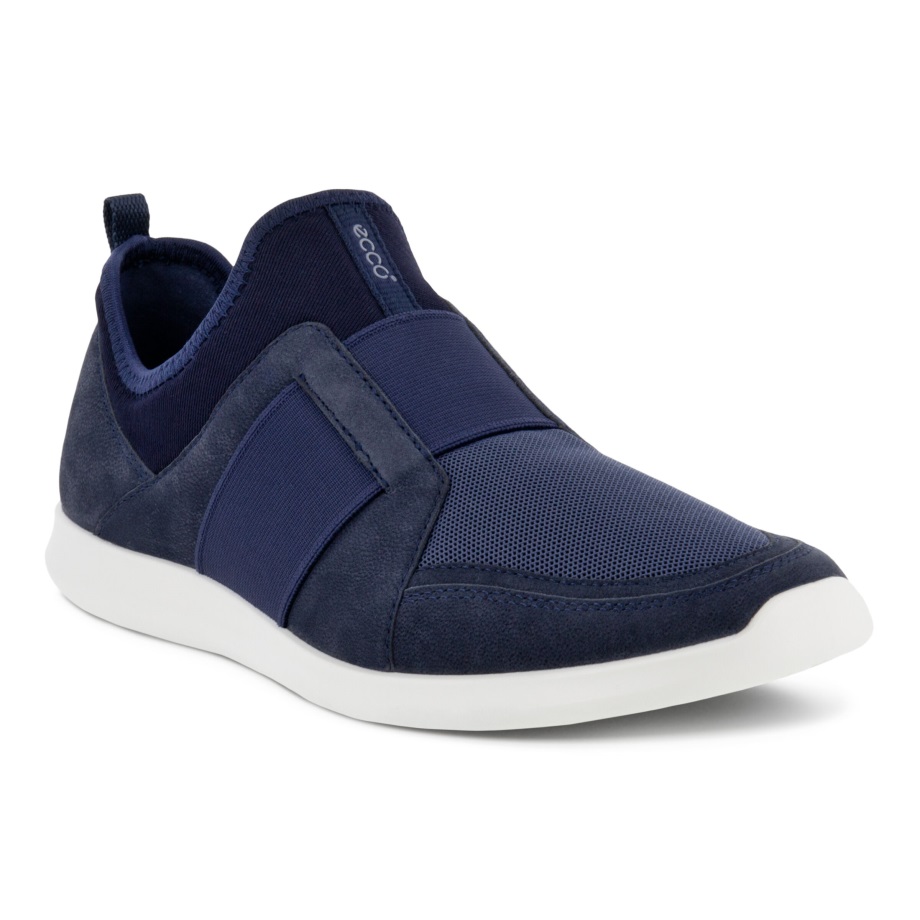 Ecco Norway Sense Slip-on Sneaker Dame Natt Sky-marine