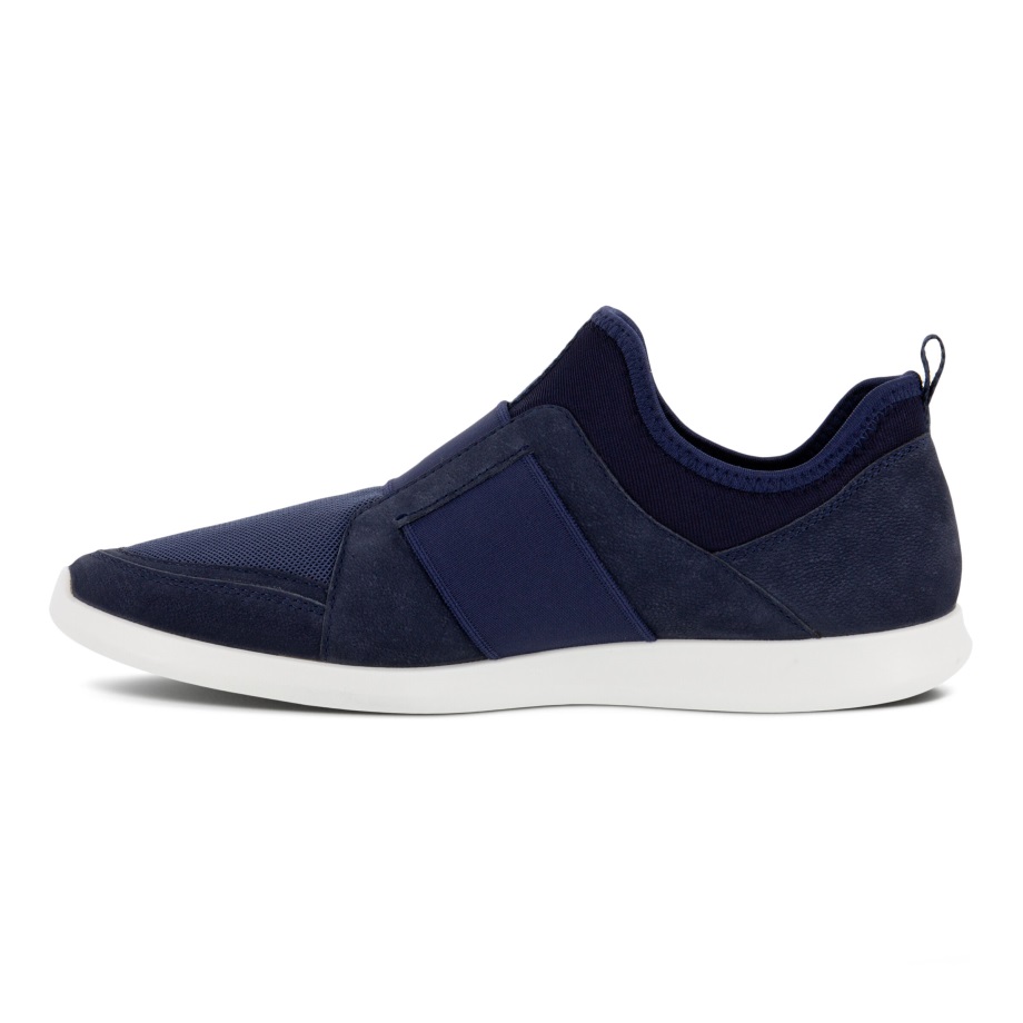 Ecco Norway Sense Slip-on Sneaker Dame Natt Sky-marine