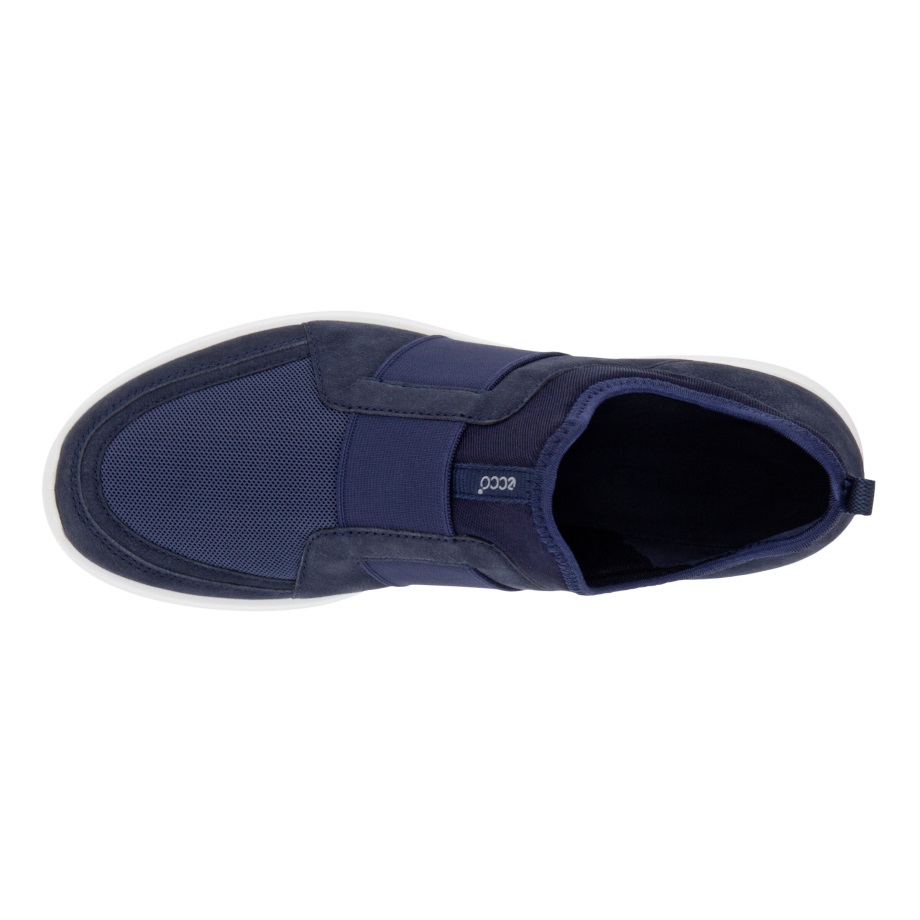 Ecco Norway Sense Slip-on Sneaker Dame Natt Sky-marine