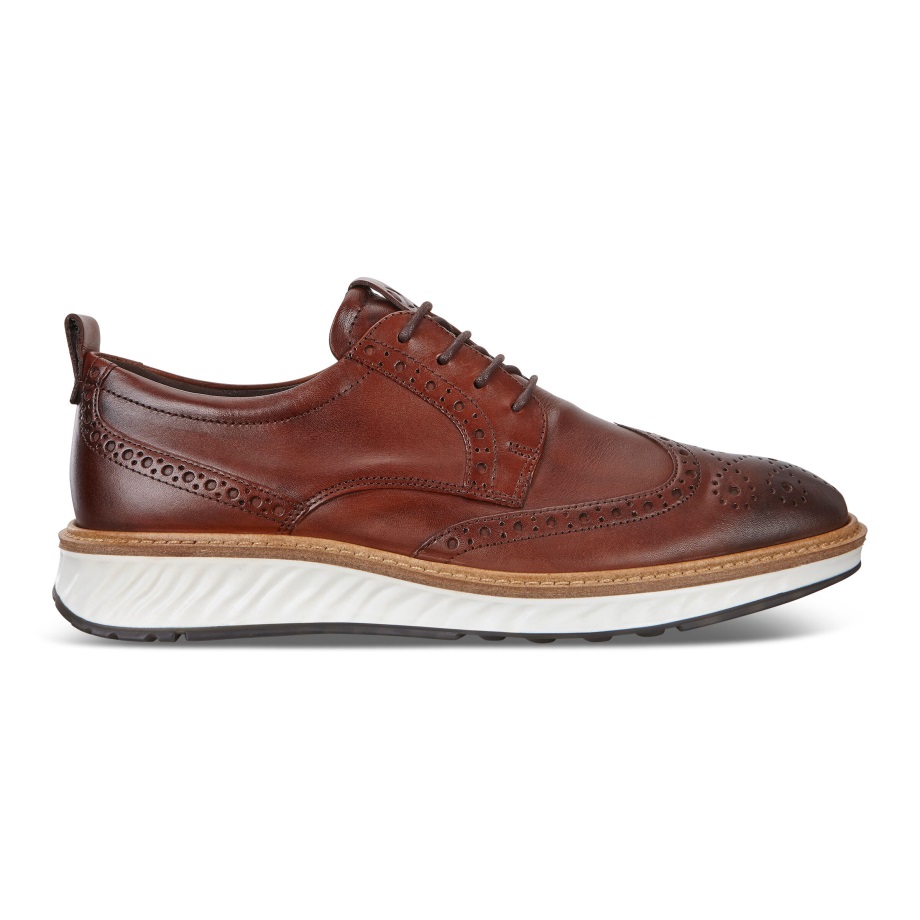 Ecco Norway St.1 Hybrid Wingtip Sko Herre Cognac
