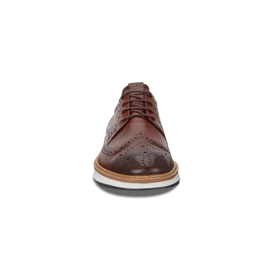 Ecco Norway St.1 Hybrid Wingtip Sko Herre Cognac