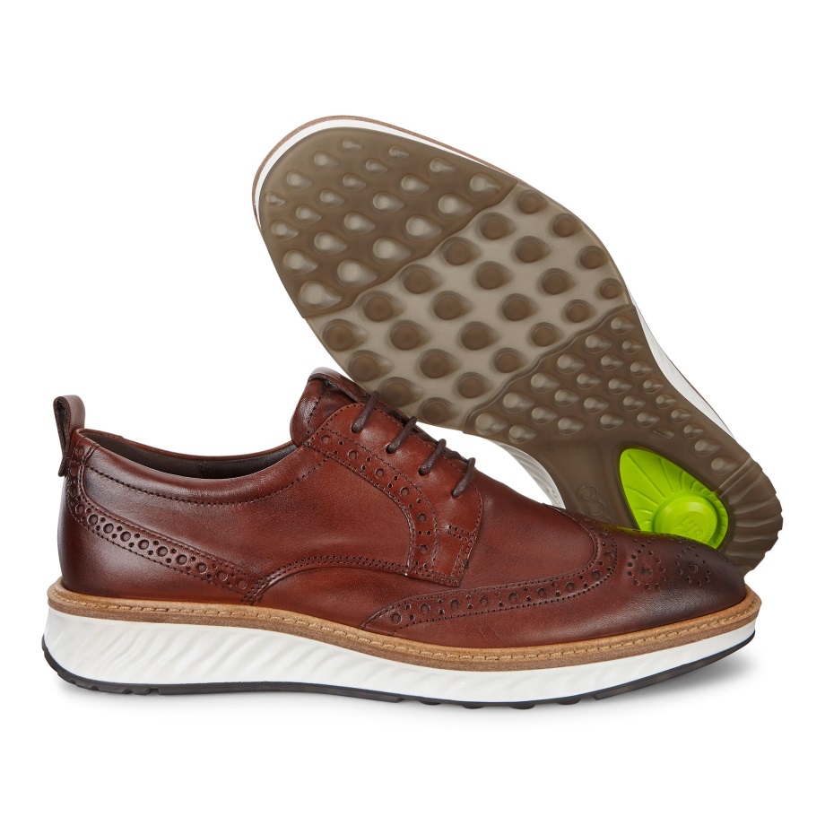Ecco Norway St.1 Hybrid Wingtip Sko Herre Cognac
