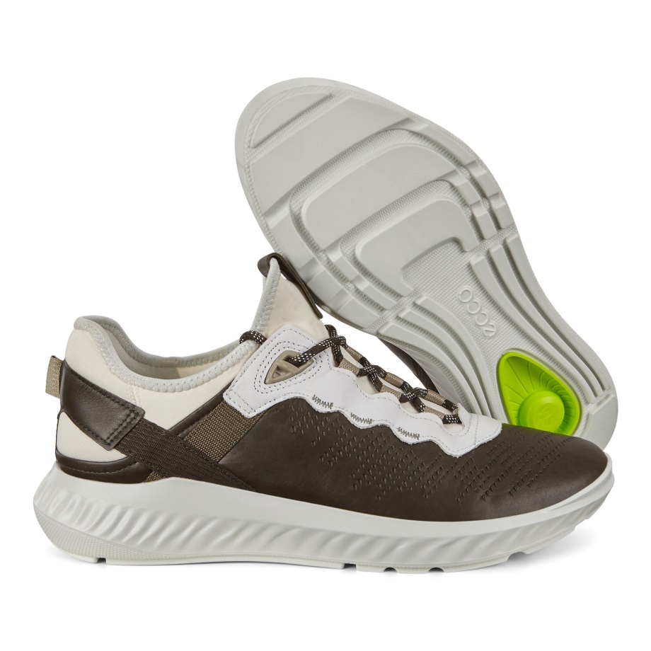Ecco Norge St.1 Lite Sneakers Herre Dyp Forrest-hvit