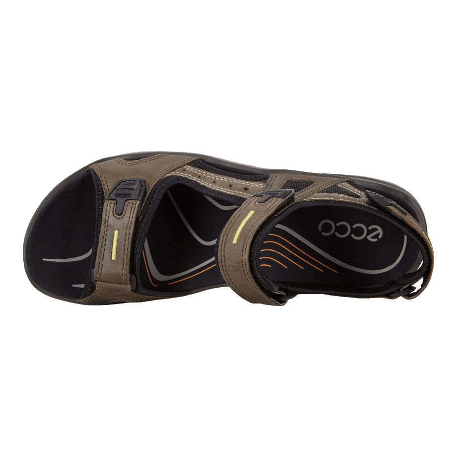 Ecco Norge Yucatan Sandal Herre Asfalt-moon Rock