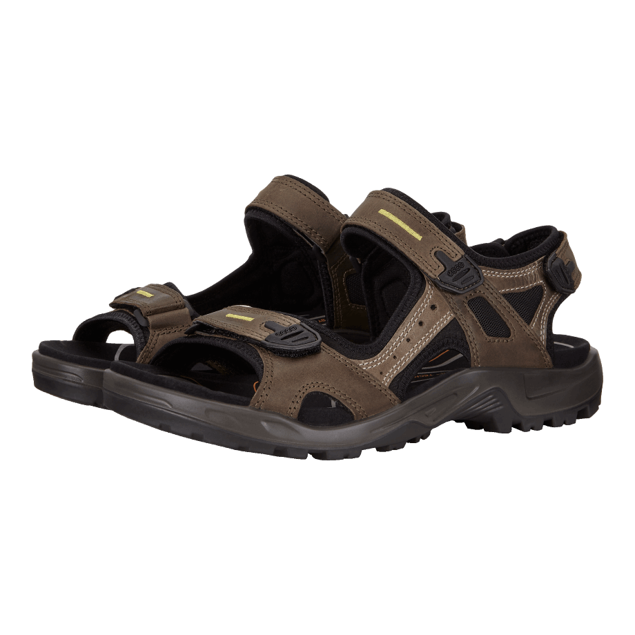 Ecco Norge Yucatan Sandal Herre Asfalt-moon Rock